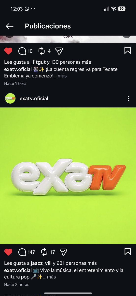 AlicePixie7's tweet photo. @exatv Listo https://t.co/PFQdiOSOed