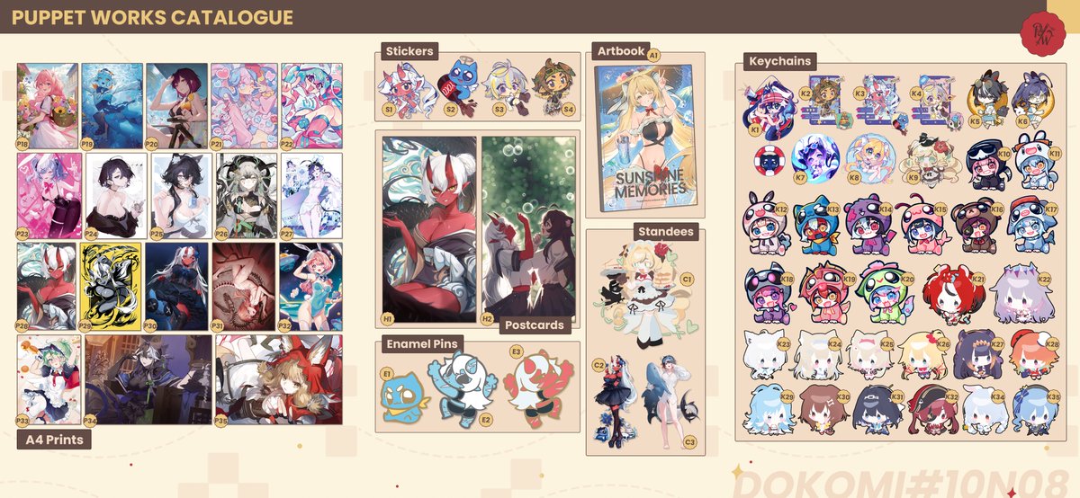 🪡Puppet Works @ Dokomi Booth #10N08 tweet media