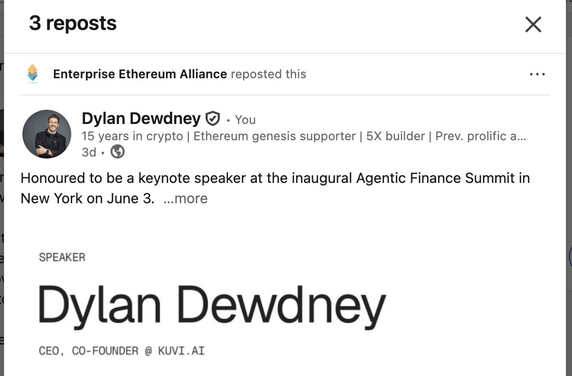 Dylan Dewdney - Hedwig at Kuvi.ai tweet media