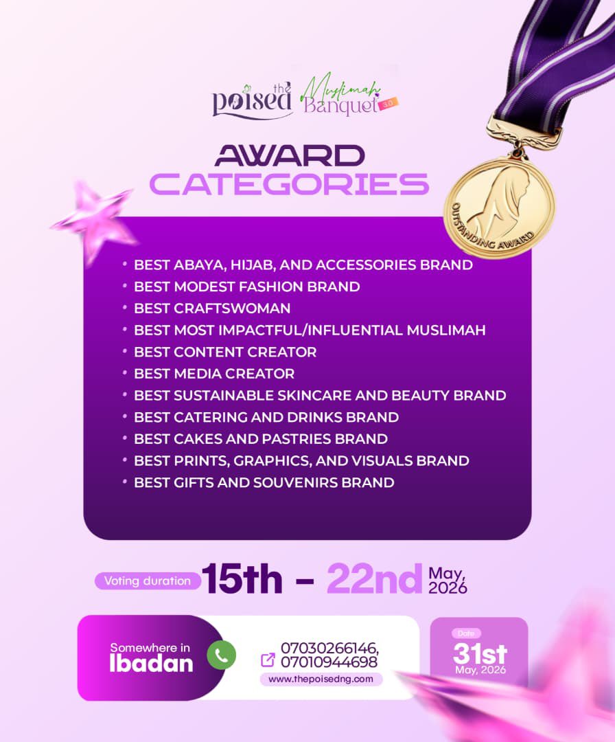 The_Poised_'s tweet photo. The countdown to The Poised Awards is officially on!🥳🥳

​Your favorites worked hard all year, now it’s your turn to help them take home the crown.😌👌

📌​Voting Timeline: May 15th – May 22nd, 2026 https://t.co/fWf2Spe3CZ