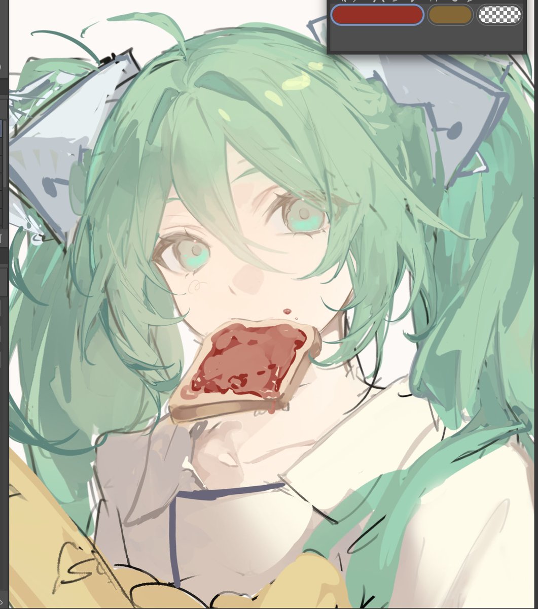 큐아레 tweet media