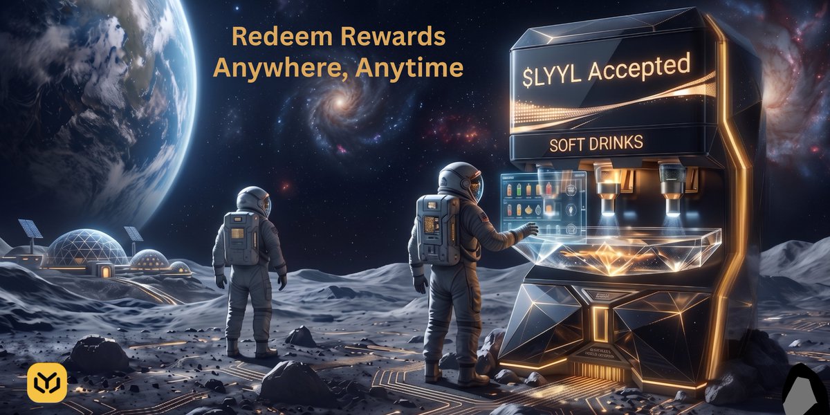 LoyyalNetwork's tweet photo. If $LYYL works on the Moon, 🌙
imagine what it can do on Earth. 🌐

Your rewards. Redeemable anywhere, anytime — no borders, 
no restrictions, no expiry.

 ☕ From your morning coffee to the far corners of the galaxy, $LYYL goes where you go.

This is the Internet of Loyalty. And it's just getting started. 

#LYYL #RedeemAnywhere #Web3Loyalty #DecentralizeLoyalty #Loyyal
