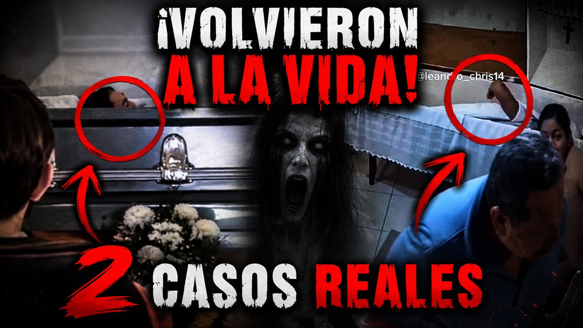 Finding_Stories's tweet photo. Nuevo video en YouTube 💀

2 Personas MUERTAS se LEVANTARON en PLENO FUNERAL...

Link:https://t.co/7EqiVxM4R7 https://t.co/YvIHR2X5hA