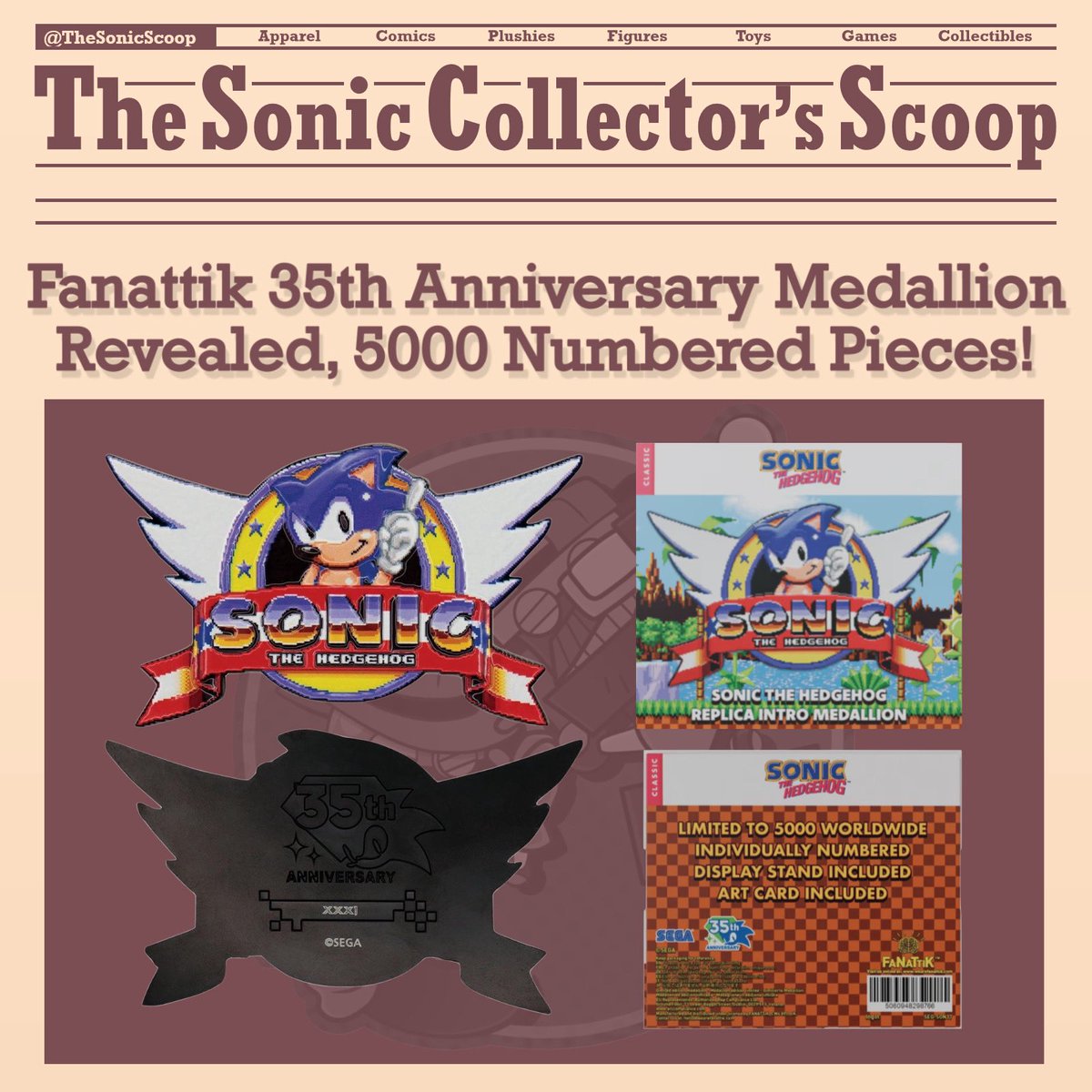 The Sonic Collector’s Scoop tweet media