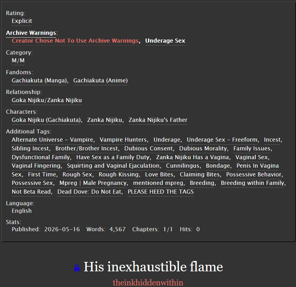 zanameisink's tweet photo. 🔞💀⚰️🕊️
DEAD DOVE WARNING
Only registered AO3 account allowed
PLEASE HEED THE TAGS. Thank you 🙇♀️
.
.
.
.
.
.
.
.
.
Late & final submission for @gktashipwk2026 #GachiShipWkDD
Day 5 - free day
Thank you GachiShipWk organisers!
#Gozan | #Gouzan | #ゴウザン
https://t.co/2VGTUYSdS0 https://t.co/rXVrATdQBs