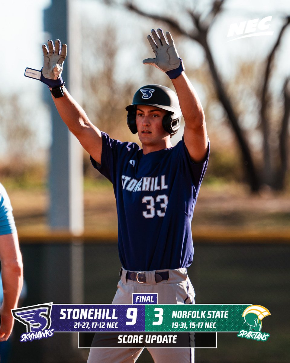 Stonehill Baseball tweet media