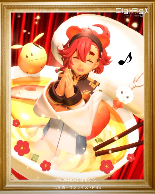 一度はやっておきたかった、たぬスレ #デジフィグ