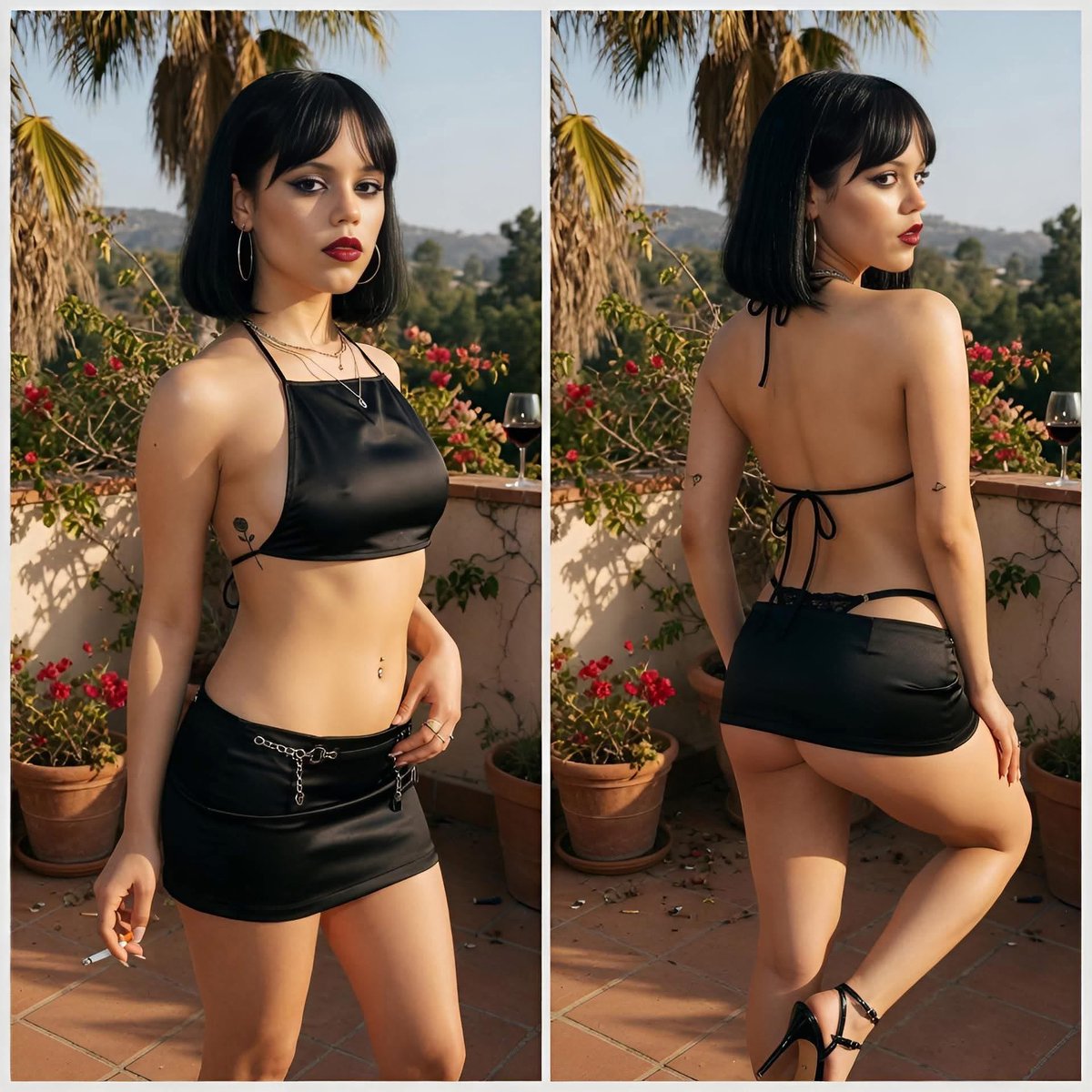 MsAddamsUSA's tweet photo. Front or back? https://t.co/0OZzodbFKD
