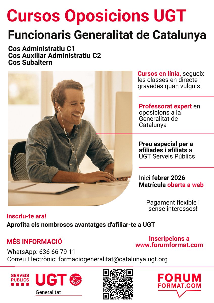 FORUMFORMAT - UGT Serveis Públics de Catalunya tweet media