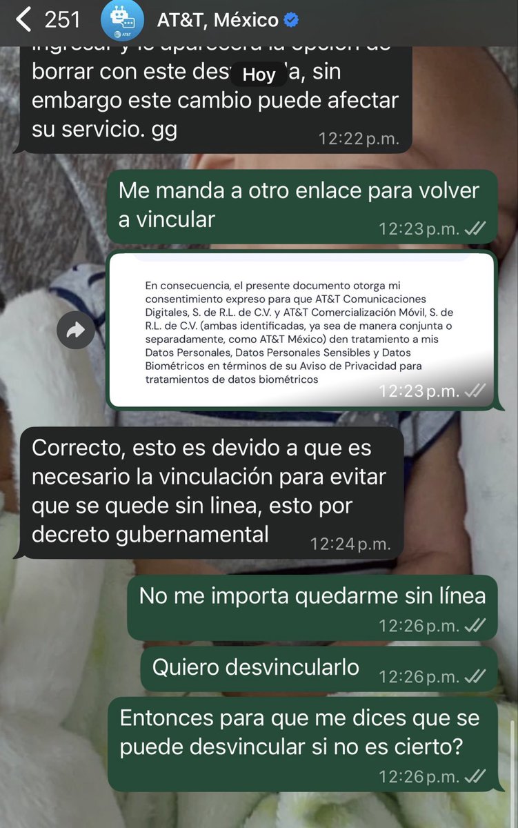 miss__fearless's tweet photo. @ATTMx Pésimo manejo haciendo perder el tiempo en algo que con un “por los 🥚 de la dictadura” puede quedar , ósea que no es electivo, y léanse a que se refiere los datos biométricos LEAN BIEN 
…. @latinus_us @CarlosLoret https://t.co/4K794Qxxdp