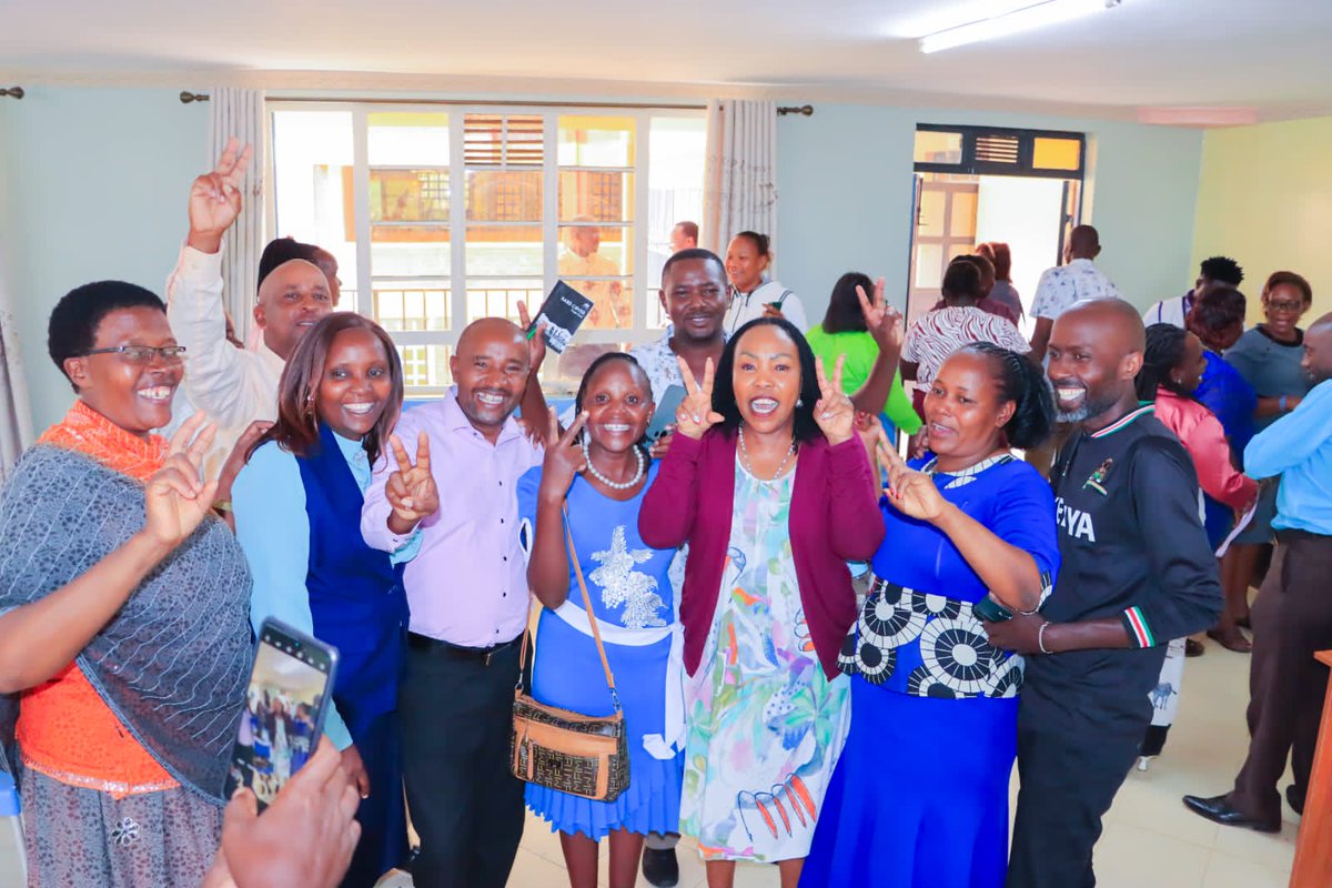 MaryMaingi_MP's tweet photo. A blessed moment as I joined fellow CWA members at St. Peter’s Claver Catholic Church, Mwea Parish, in the renewal of our vows. Faith continues to anchor our service, our families, and our community.
#FaithInService #Mwea https://t.co/8qxTGhz527