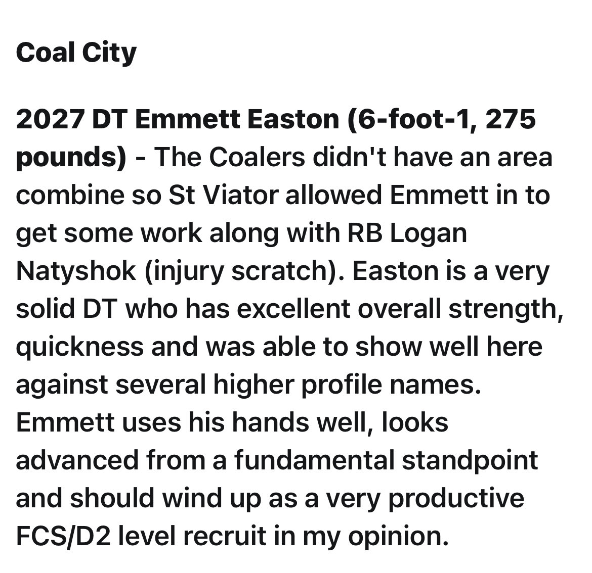 EmmettEaston55's tweet photo. Thank you @EDGYTIM 
@coalercoach 
@consen4 
@LongMatt77 https://t.co/GBHDFxfS3Z