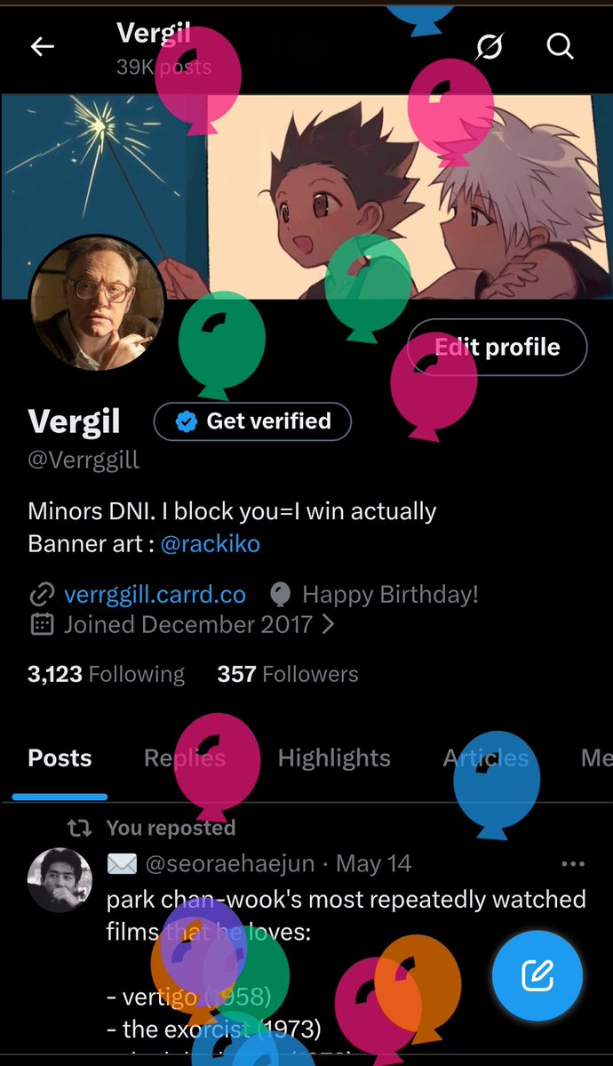 Vergil tweet media