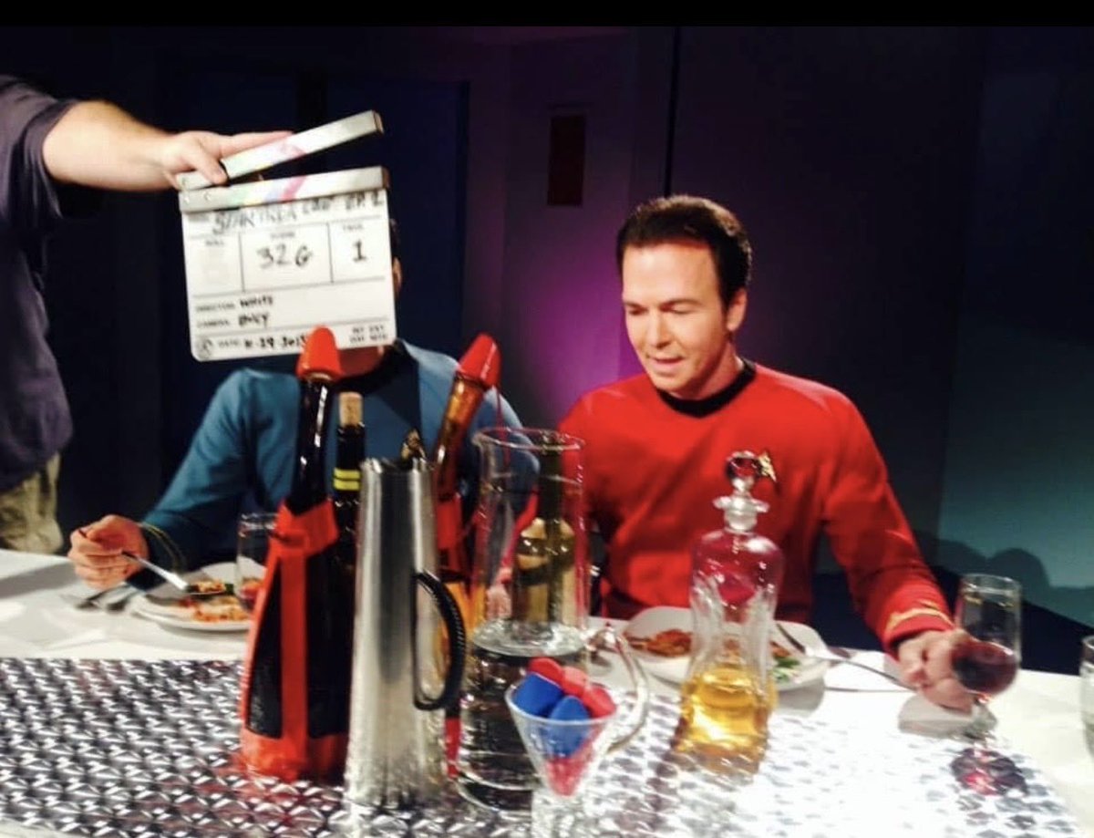 ChrisDoohan's tweet photo. Then and now. #startrek @TrekContinues https://t.co/whmjh0Kk7j