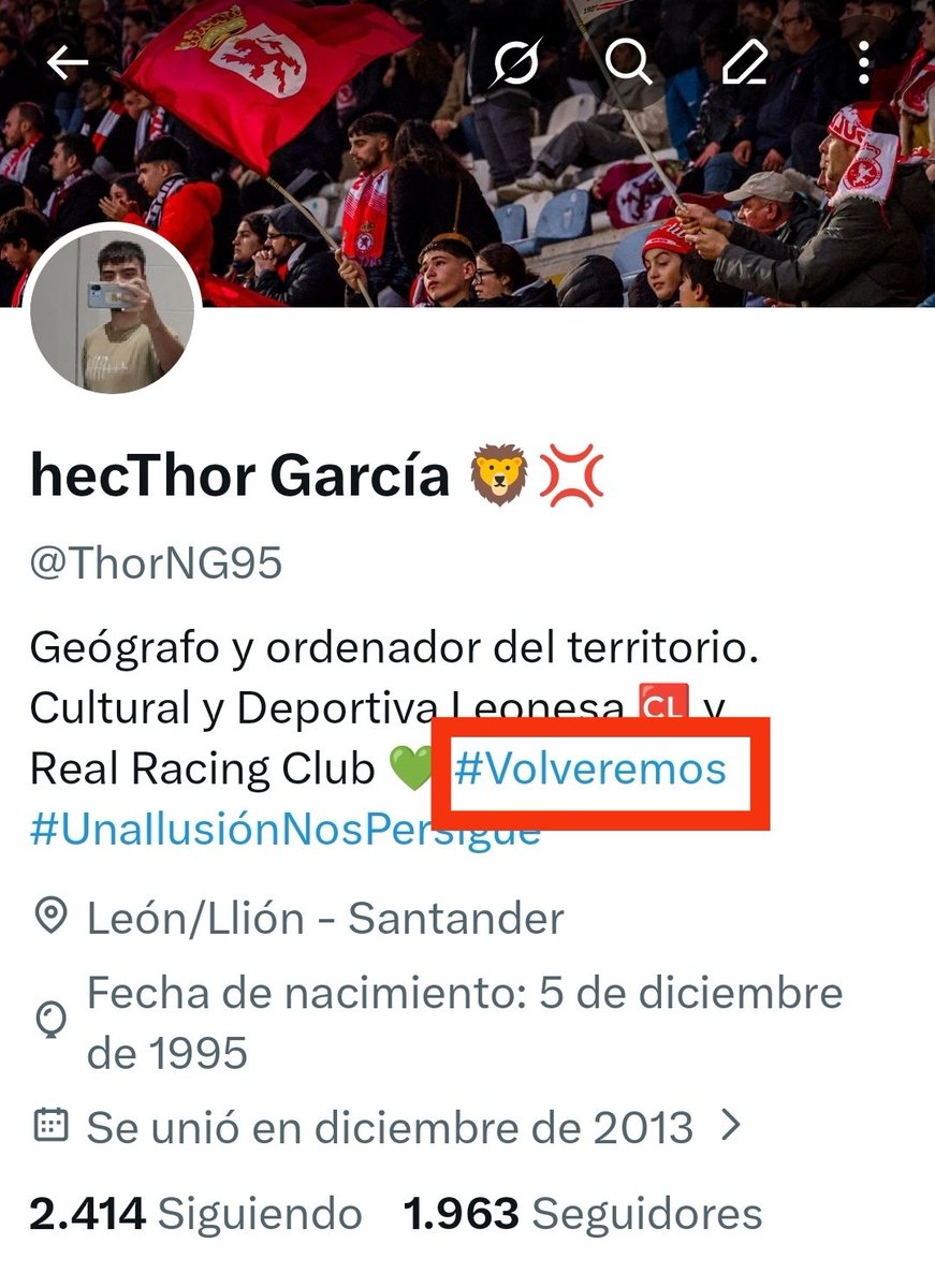 ThorNG95's tweet photo. Lo puse hace 9 años y hasta hoy, creo que es momento de cambiarlo por un #Volvimos https://t.co/wFFVG6IOkU