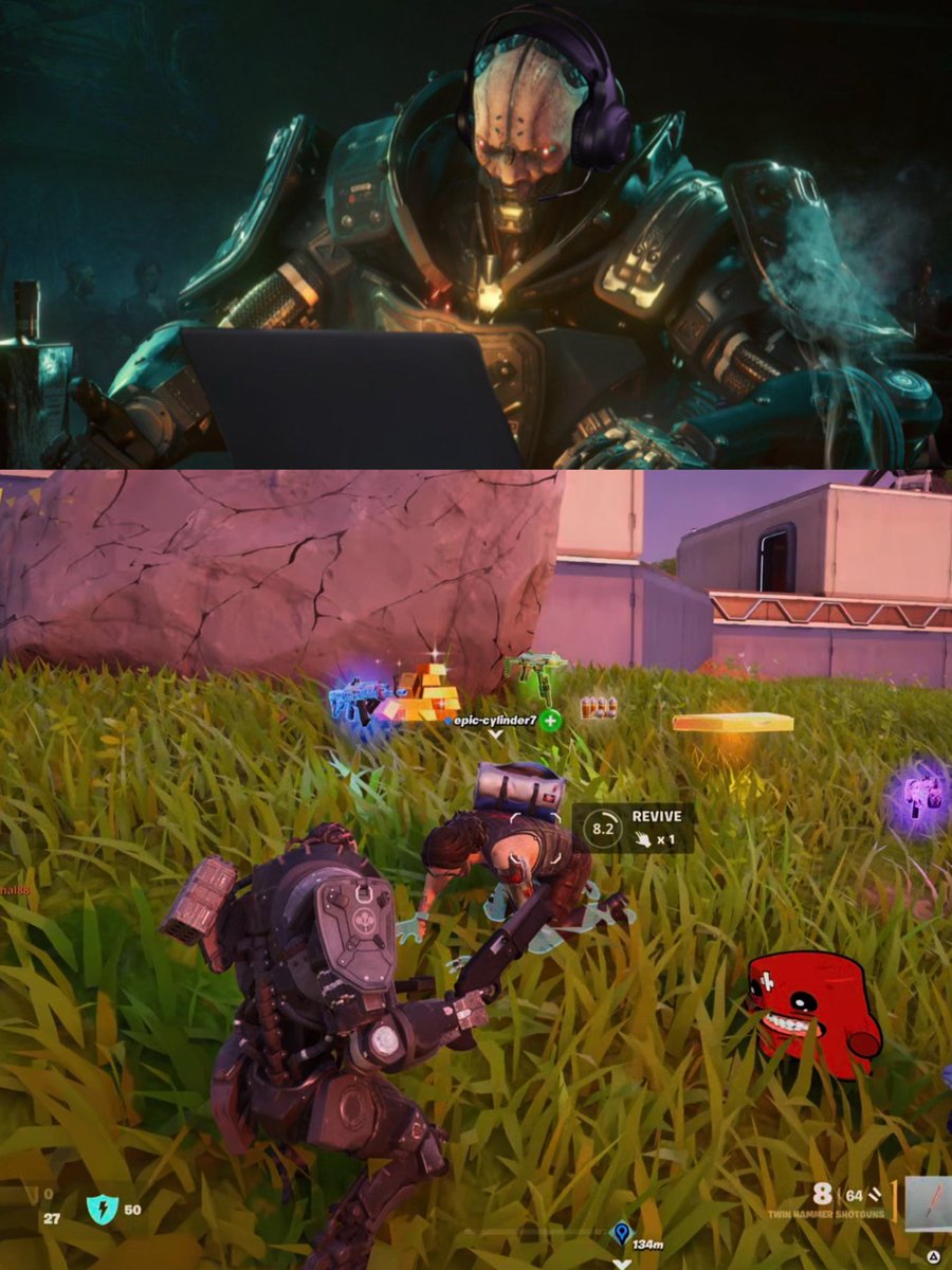 ADAM SMASHER IS IN FORTNITE! tweet media