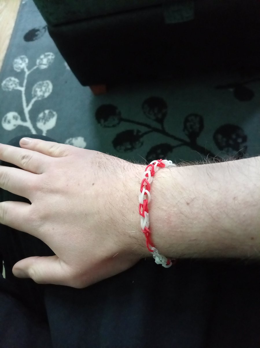 Joshnffc16's tweet photo. @NFFC My daughter has gone forest mad recently. She made me this just before the Tottenham match and look at our incredible run since! I've claimed it's my lucky charm. For this reason, I have to go for the home kit. Best kit since we've been back in the Premier league imo! https://t.co/y76IQGHSJI