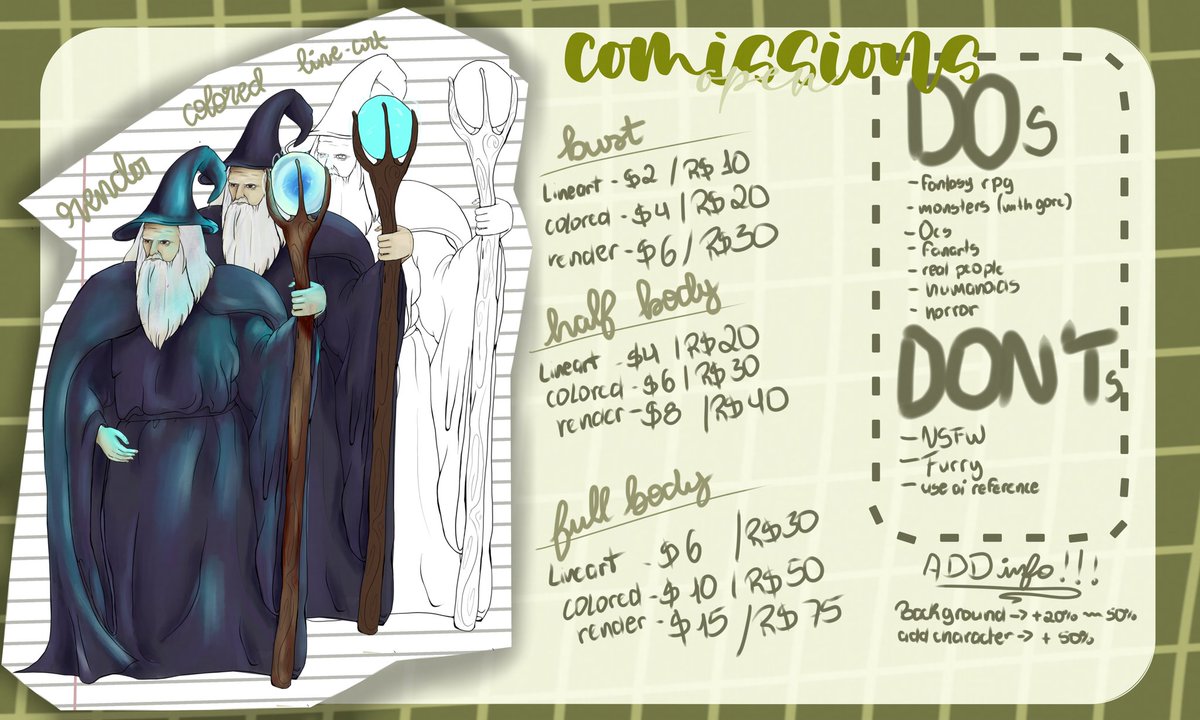 ࣪𓏲 COMISSIONS OPEN (0/3) tweet media