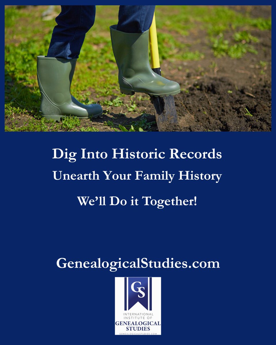 International Institute of Genealogical Studies tweet media