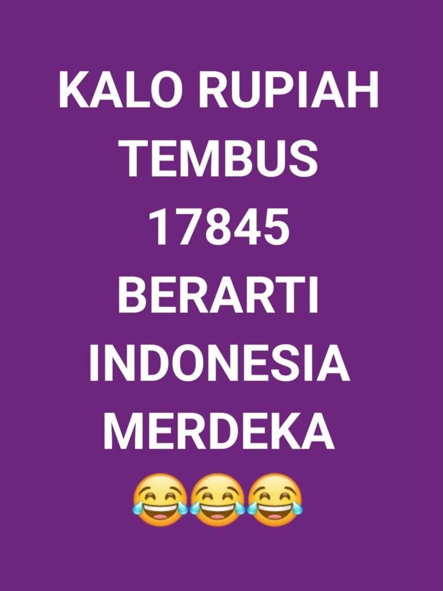ThingThunk's tweet photo. INDONESIA MERDEKA https://t.co/jN2XcIdcSv
