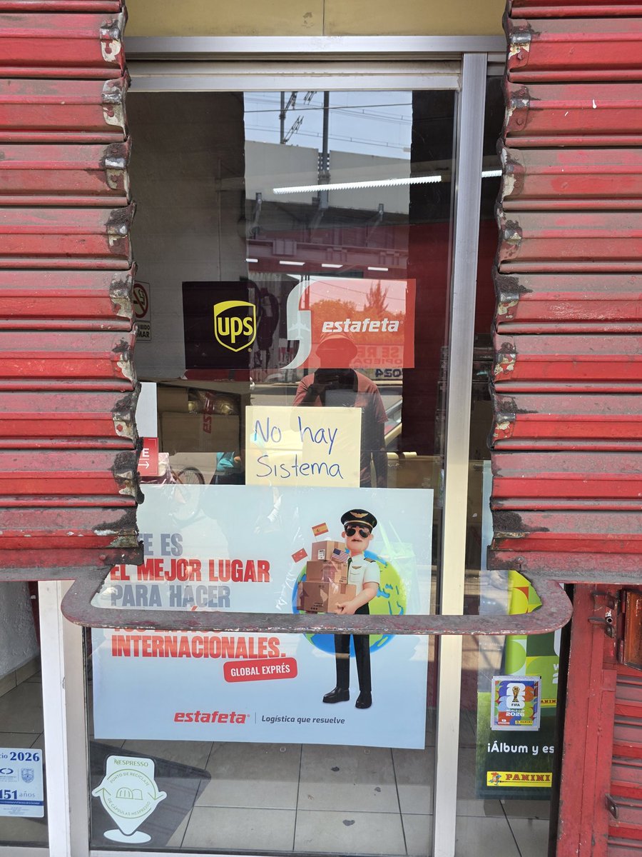 trazolp's tweet photo. Siempre es lo mismo con la sucursal de el arco de Zapotitlan, Tláhuac. Que hacer en estos casos @estafeta ? https://t.co/rQZYBycTuZ