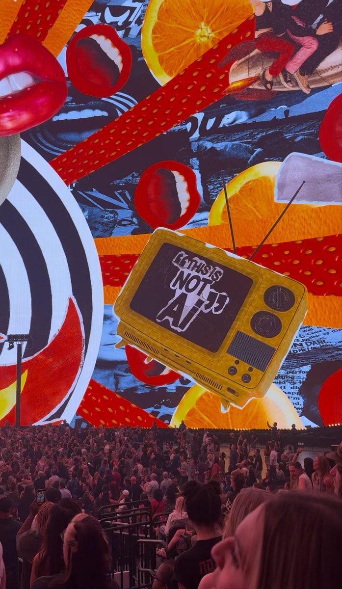 britmebaby's tweet photo. Also as a longtime no doubt fan the attention to detail in the graphics with all of their archives. Their posters, old promo, old photos and videos. 

In a world of AI slop I’m so beyond impressed like could never articulate how cool this was https://t.co/nzZ9FJpk5G