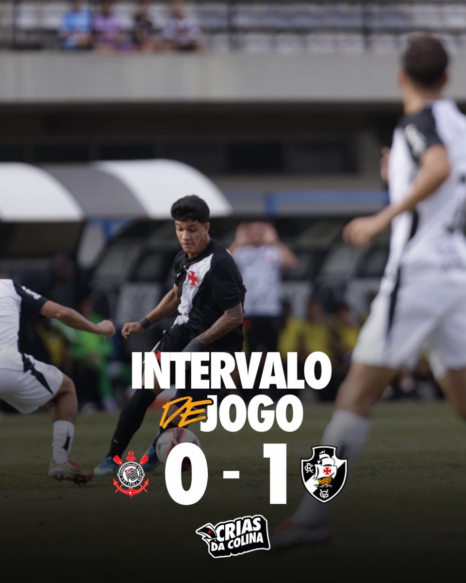 vascobase's tweet photo. Intervalo de jogo em São Paulo! ⏰
⚽️ ANDREY FERNANDES
📺 UOL Esporte
📸 Matheus Sanches
#CORxVAS | 0️⃣-1️⃣
#BrasileiroSub20
#CriasDaColina
#VascoDaGama https://t.co/1lZlKB9TLr