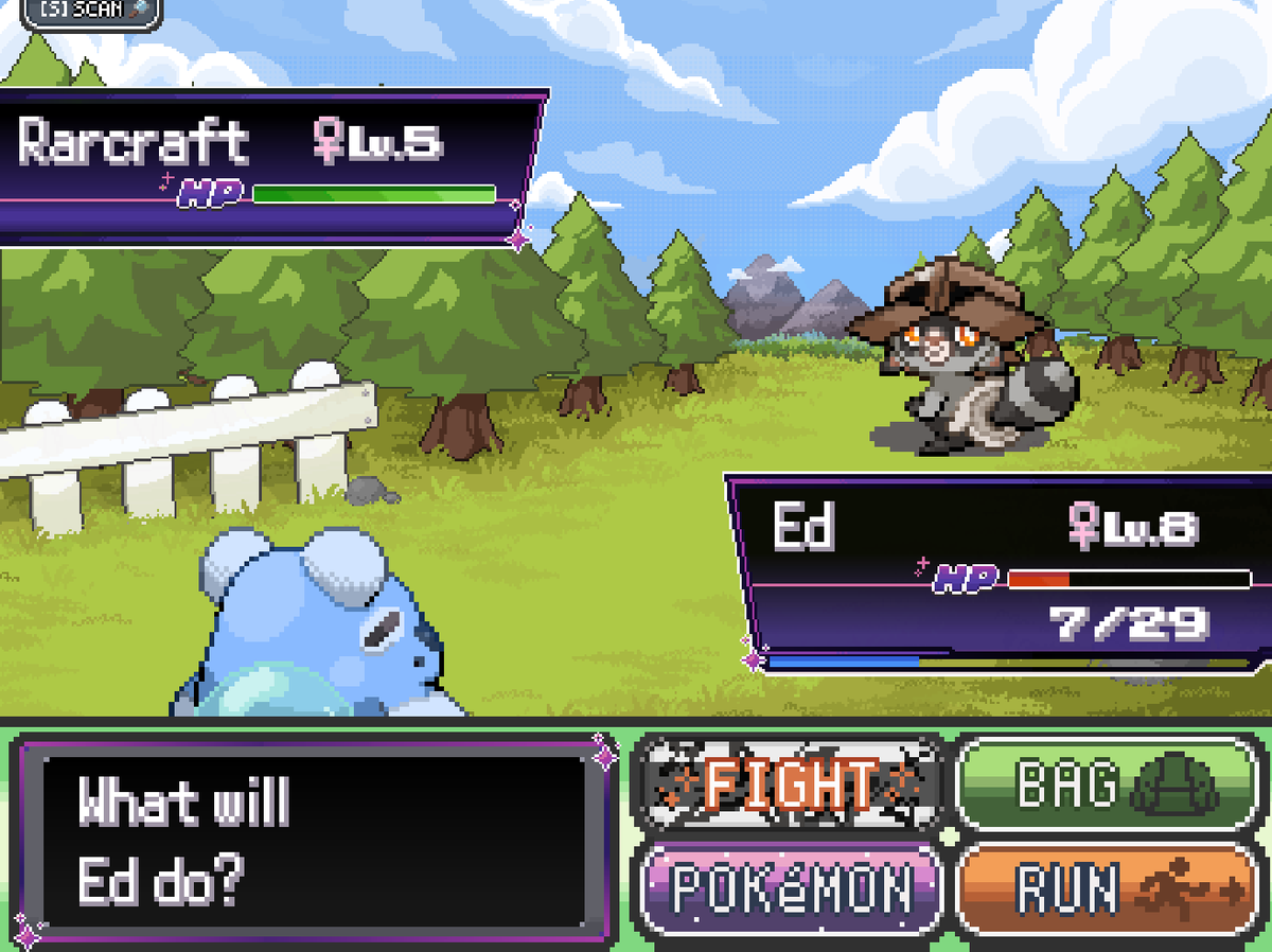 PokeFangameNews's tweet photo. Pokemon Void Chapter 1 is out NOW! 🌌
Features:
- 115 Fakemon from PokedexFiller!'s popular YT series
- Custom moves and abilities
- Unique battle gimmick called "Gene Snyc"
- New type of shinies called "Anomalies"
- More

⏬ Check it out ⏬
https://t.co/LAXZvMfPGg https://t.co/7vYxZuBIyX