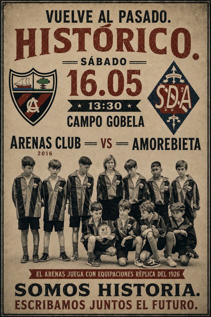 pazulacoloniafs's tweet photo. Hoy visitamos el campo de Gobela, en Getxo, para presenciar el partido de los benjamines del @arenas_club1909 que jugaron con la equipación con la que disputó la recreación del Real Oviedo-Arenas Club de 1926 el pasado 2 de mayo https://t.co/caMCI3zgrb