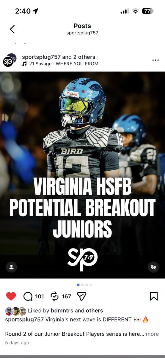 Dylan_ZD5's tweet photo. I appreciate @sportsplug757 for the recognition!! I can’t wait to show everyone what’s up!⏳ https://t.co/hC0Wrg1MVq