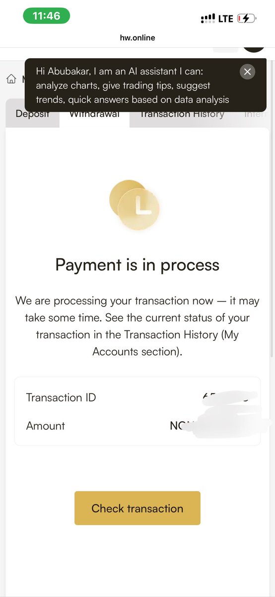 ASSUDDEEQSNR's tweet photo. Always withdraw your profit 💰🦅 https://t.co/LvjL73duUS