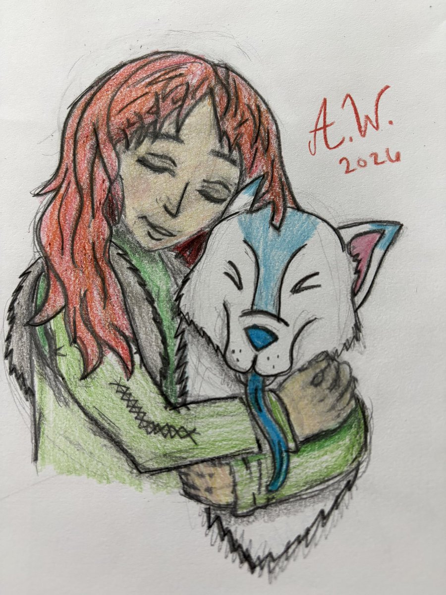 Amber_W_Books's tweet photo. Weekend Drawing! 
Enjoy this sketch I drew of Karma and her fox Angel! 
Happy Saturday!

#arulaseries #bookartwork #fantasybookseries #bookartist #kindleunlimitedbooks https://t.co/RgdAxBl2mK