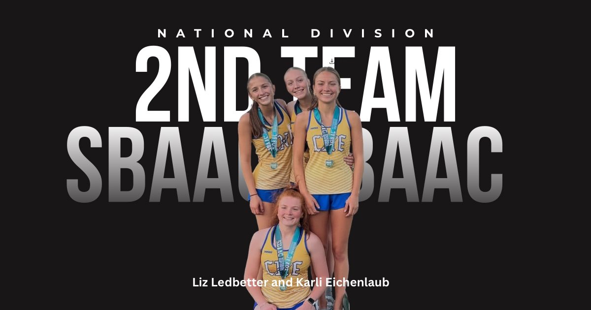 CNE_TracknField's tweet photo. Congrats National division Allstars https://t.co/bah8Dlrg3C