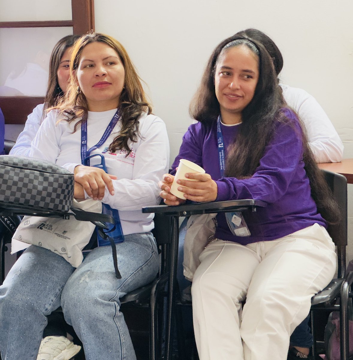 MujeresAnt's tweet photo. Inició el proceso de formación de ‘Mujeres al Volante de su Futuro’, una iniciativa en alianza con la Fundación Renault Colombia y la Fundación Ruta Mujer para brindar a 34 mujeres competencias técnicas, habilidades para la vida y herramientas orientadas a la empleabilidad. https://t.co/PMt1tqyrhz