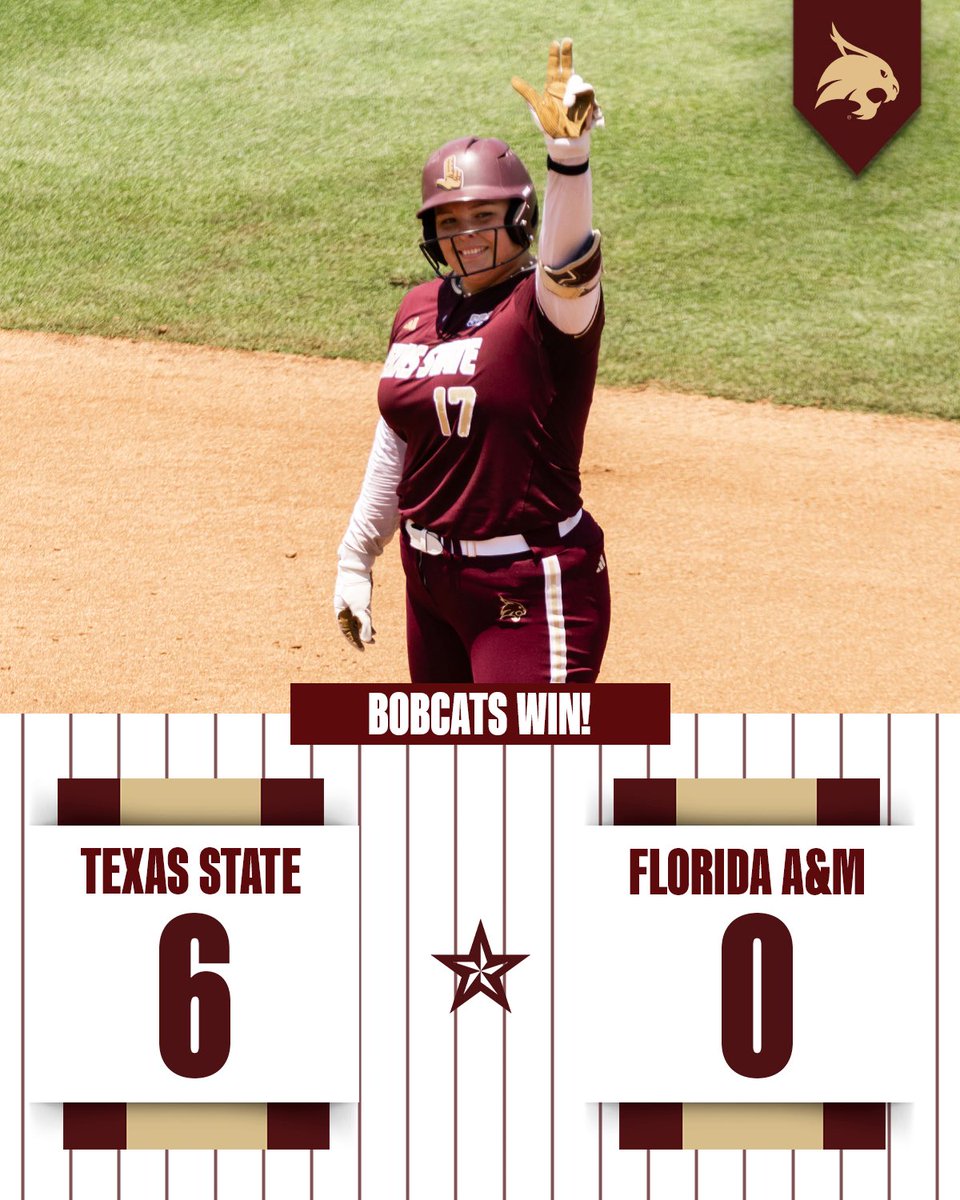 Texas State Softball tweet media
