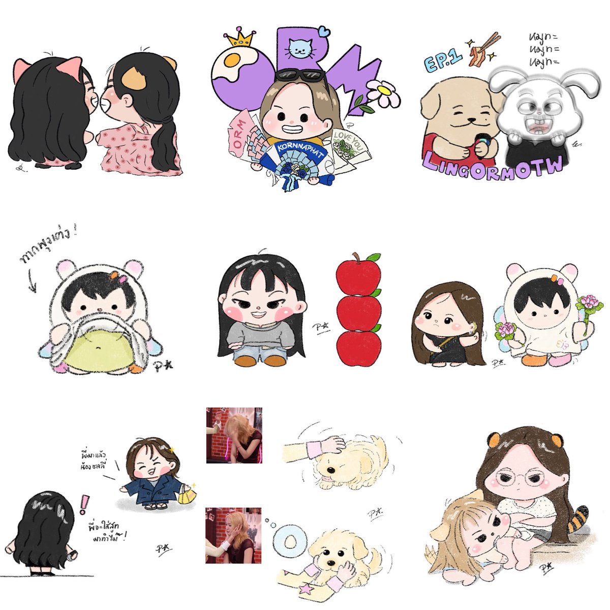 p⭑ (100% มัมเหมีายว) tweet media