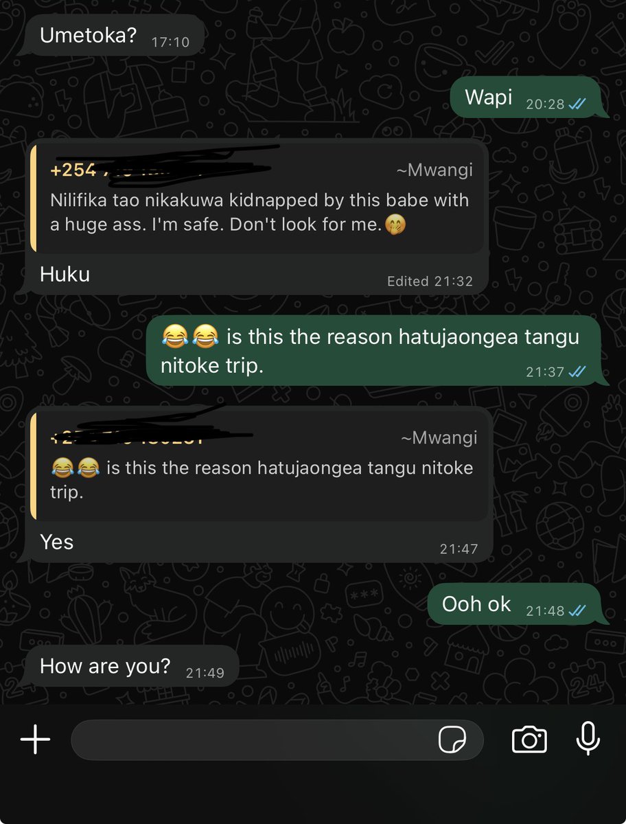 Mwangî tweet media