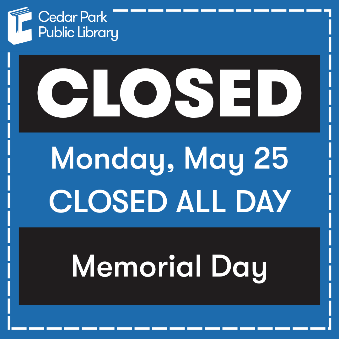 Cedar Park Library tweet media