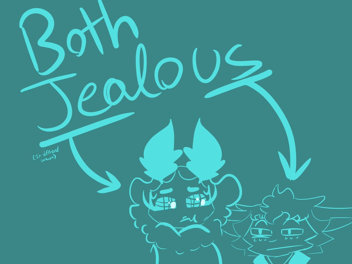 MultiFoxy's tweet photo. NOT A SHIP!!! THEY ARE BESTIES/PLATONIC SOUL MATES 
Yall can guess the reasons behind the jealousy  
.
Oc: Ginger, Cally, Kikki, Dusk 
.
#digitaldrawing #ocdigitalart #ocdigitaldrawing #ocdigital #THEVOID https://t.co/ILj8spztnD