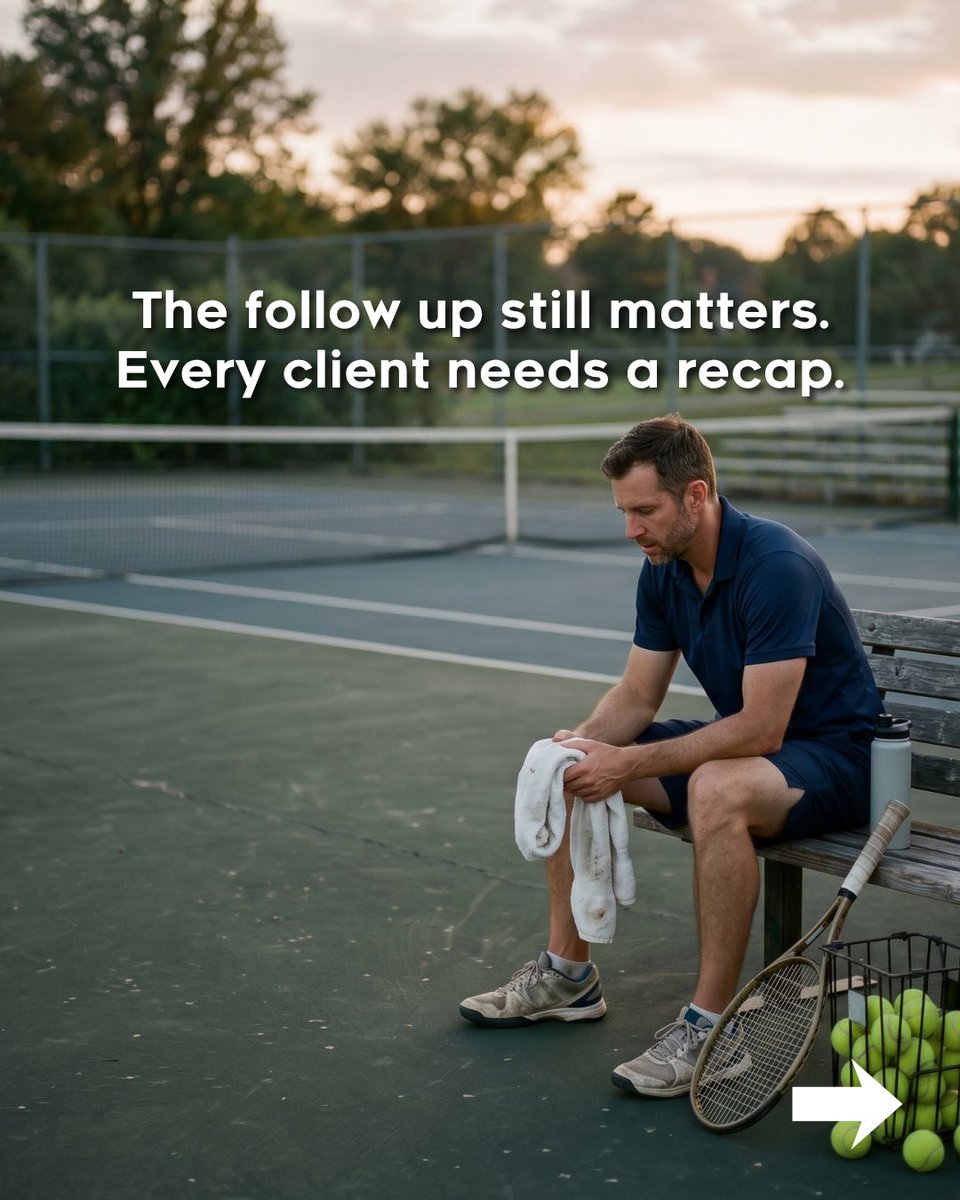 CoachScribeApp's tweet photo. Multiple lessons taught. Many hours on the court. And now you still have to write the recap.

Thankfully you have CoachScribe, which automatically generates detailed session reports after every session, so coaches can stop spending their night rewriting what they already coached.

(Continued 🧵)