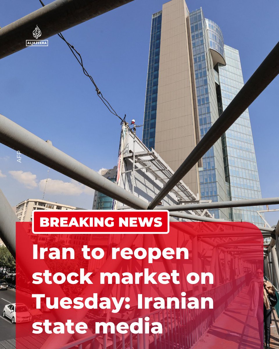 Al Jazeera Breaking News tweet media