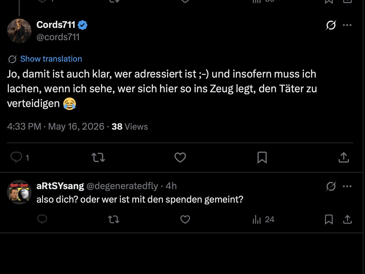 degeneratedfly's tweet photo. @BeLoud0101 hier auch.daran merkt man das man die richtigen fragen gestellt hat https://t.co/wWqsv6LdQ4