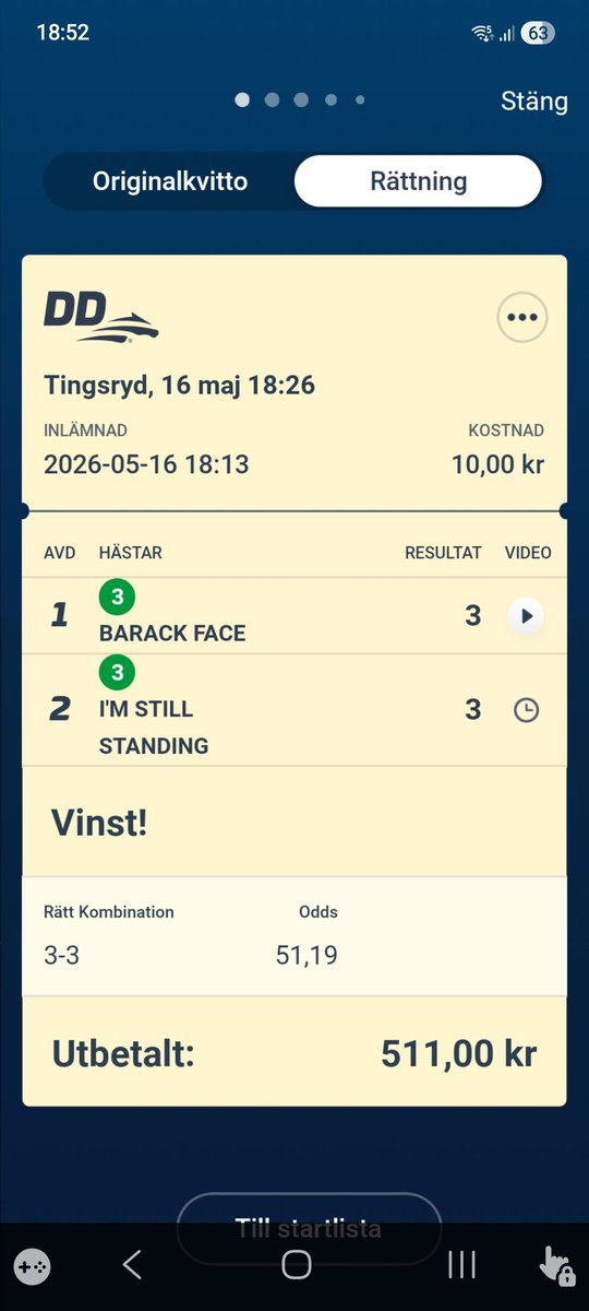TravP4trick's tweet photo. Fick in den iallafall 😁 https://t.co/BwCN7VrRS2