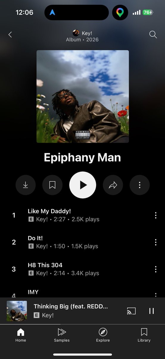 thisCHIPPA's tweet photo. this album is crazy @FATMANKEY 
He needs to be mentioned more https://t.co/0TENUB8GCW