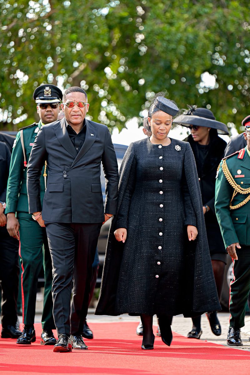 President @duma_boko paid tribute to former President Festus Mogae ...