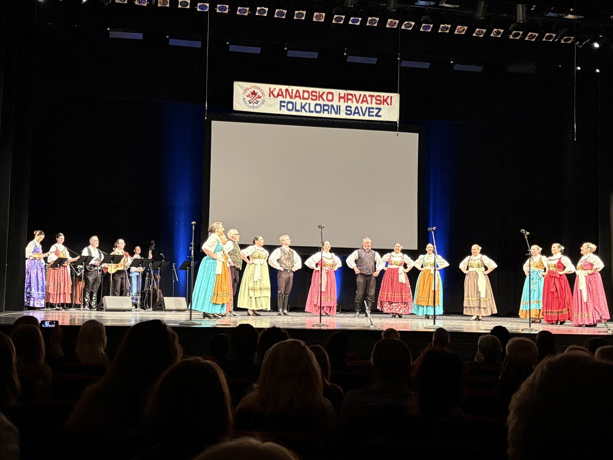 AndreaHorwath's tweet photo. #HamOnt It was wonderful to attend the 52nd Annual Canadian Croatian Folklore Festival East, celebrating the 50th anniversary of Folklorni Ansambl Hrvatsko Selo, župe Svetog Križa.

For 50 years, this incredible organization has preserved and shared Croatian culture through music, dance, and tradition, bringing generations together in celebration of their heritage.

Congratulations to all the organizers, performers, volunteers, and families who continue to keep these traditions thriving.