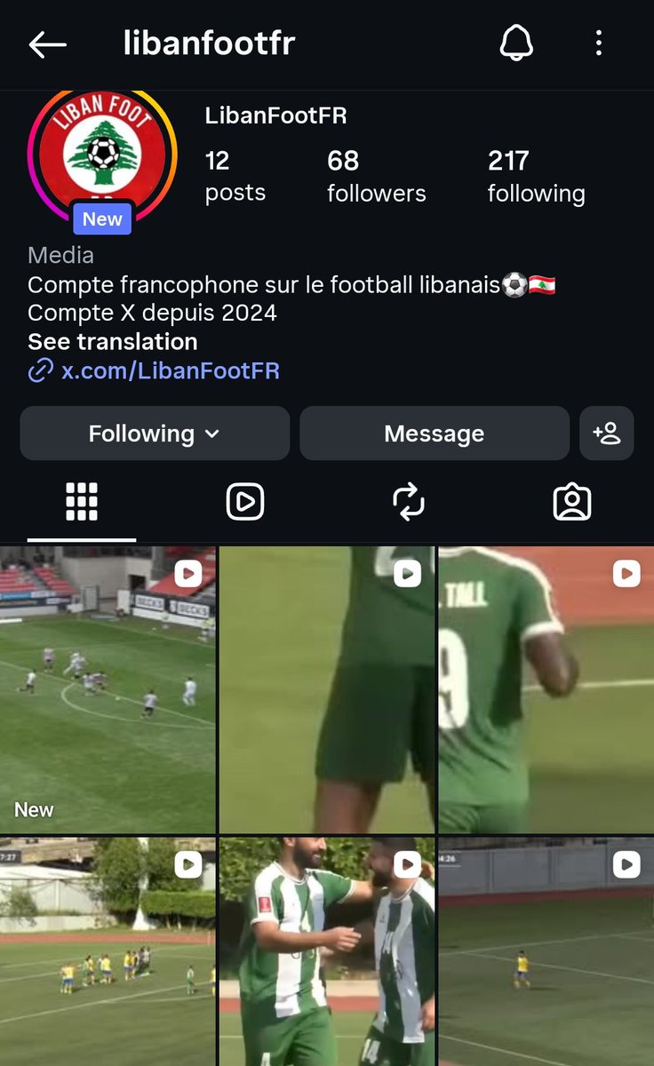 Liban Foot FR tweet media
