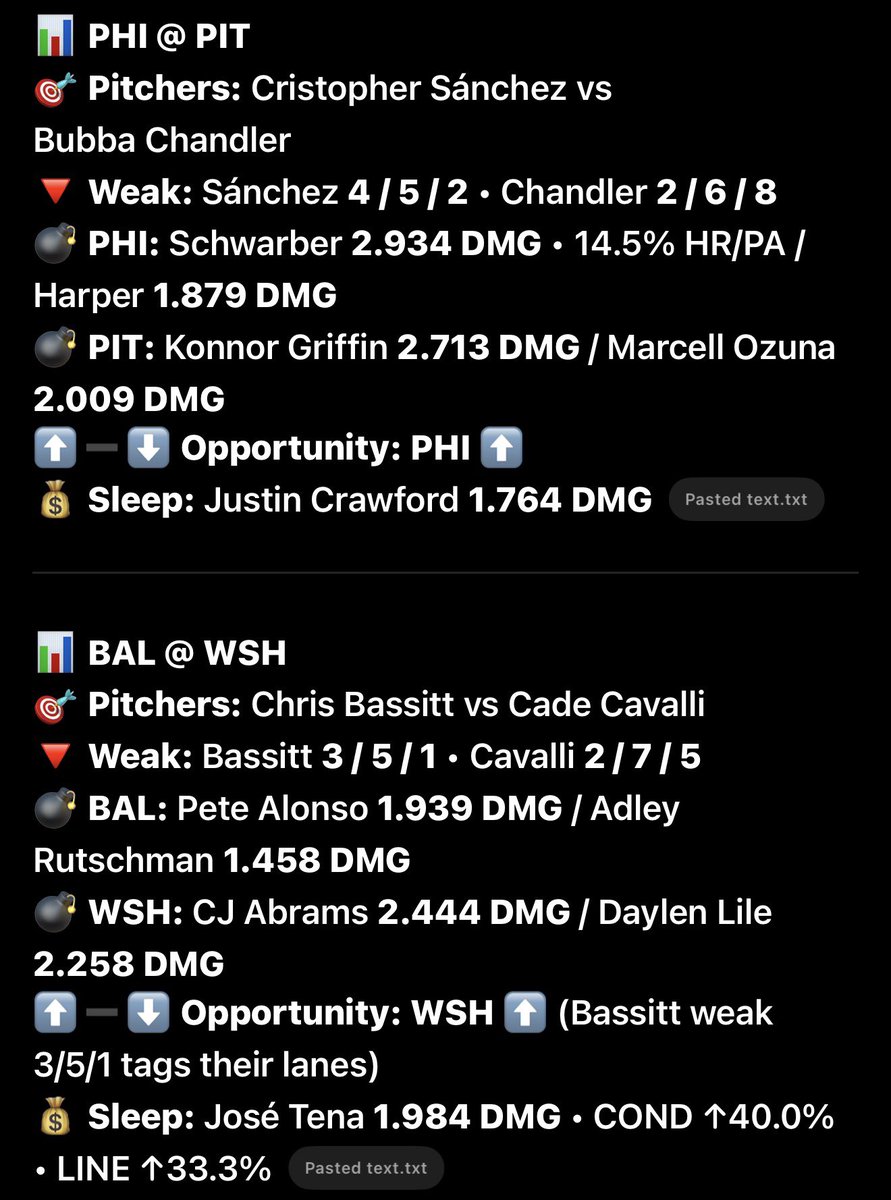Dylbobzz's tweet photo. 📈DYLBOBZZ HR SHEET 5/16 /2026
⭐️ Data found on @TheStarTool ⭐️
25 ❤️’s for Plays and FAVS
#MLB #HomeRun #HRProps #MLBProps #PlayerProps #SportsBetting #MLBTwitter #GamblingTwitter #BaseballBets #Dylbobzz #StarTool https://t.co/FQfWIdqT6L