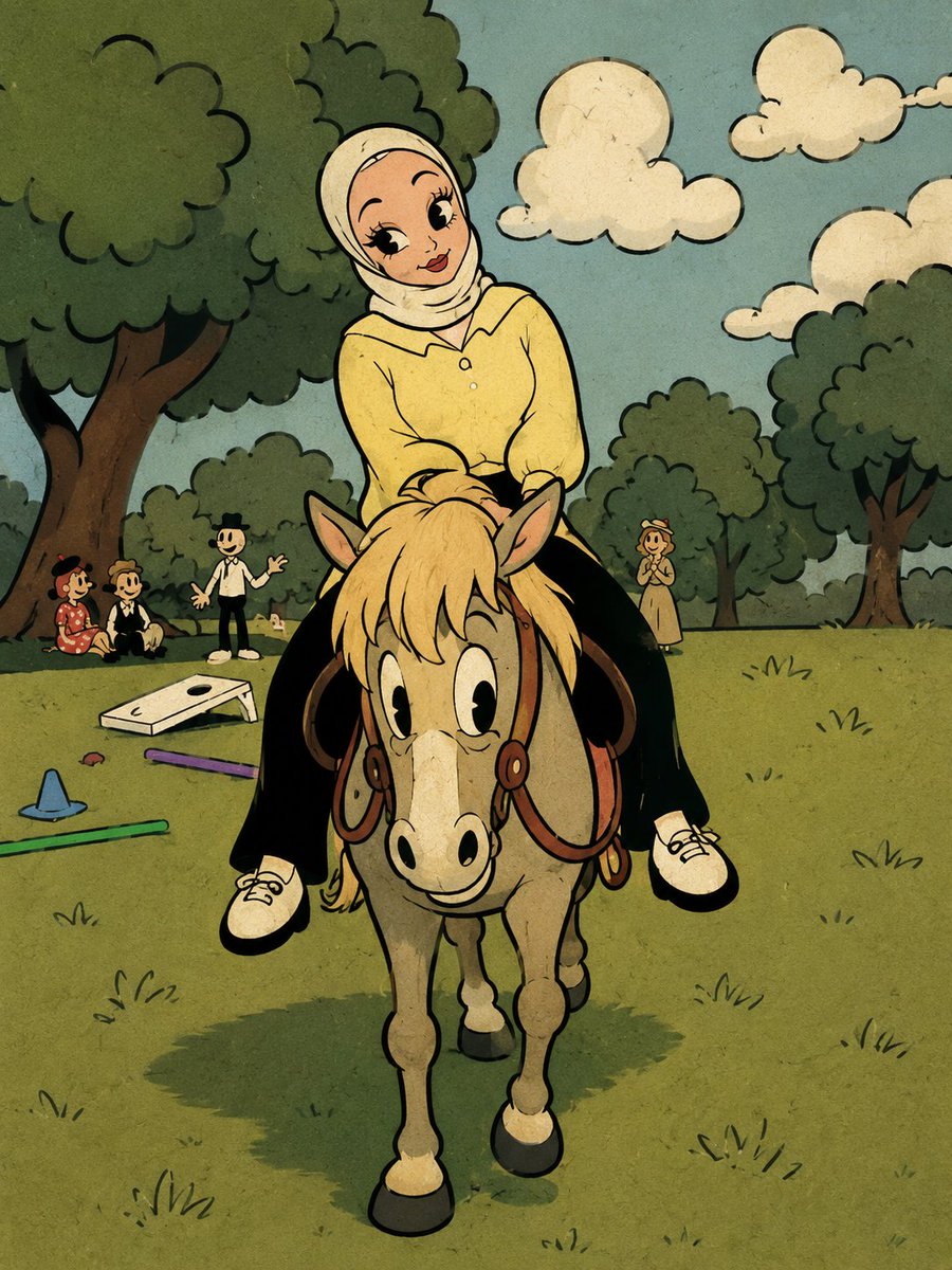 Fleischer-Style Pony Ride