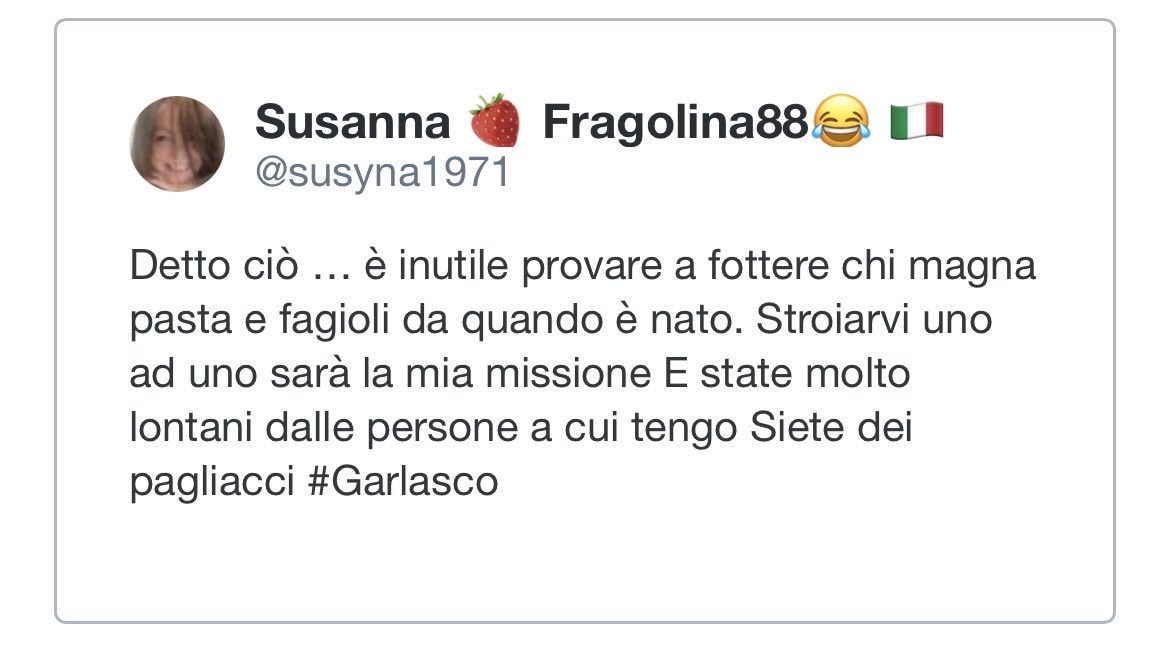 Susanna 🍓 Fragolina88😂 🇮🇹 tweet media